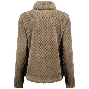 Chaqueta de Forro Polar Cálida y Suave con Cuello Alto y Cremallera Exclusiva para Mujer, Ropa de Invierno Clásica, Chaqueta Ligera para el Frío - Product Image 5