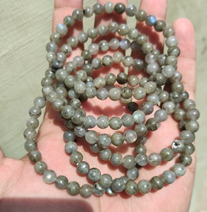 Labradorita cuentas cristales pulsera proveedor Piedra Natural curación chakra Reiki piedra preciosa ágata pulsera para hombres y mujeres - Product Image 2