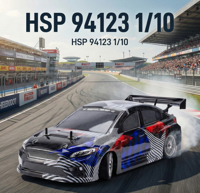 HSP 94123 1/10 RC Drift Car 4WD On-Road Racing Vehicle High Speed Electric Touring Car Professional Remote Control Hobby Model