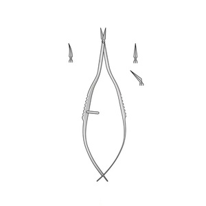 Nouvelle Arrivée Marque Privée En Acier Inoxydable Micro Bouclé Noir Or Sourcils Sourcils Ciseaux À Ressort Pour La Coupe D'extension De Cils - Product Image 3