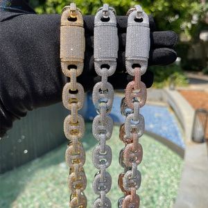 สร้อยมอสซาไนต์ VVS1ลายเพชรแบบคิวบาสร้อยคอฮิปฮอปเงินสเตอร์ลิงออกแบบได้ตามต้องการ - Product Image 3