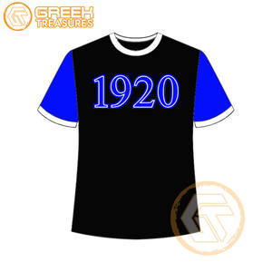 Venta al por mayor personalizada Zeta Phi Beta mujeres camiseta hermandad ropa algodón camisetas más finas mujeres fraternidad prendas - Product Image 6