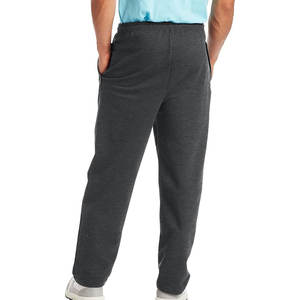 Pantalons d'hiver pour le sport et le fitness décontracté, doux et chauds, pantalons de survêtement en polaire pour hommes, bas ouverts, confortables - Product Image 3