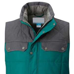 Gilets matelassés sans manches en toile respirante et légère pour hommes, personnalisables pour l'automne / Vente en gros de vestes coupe-vent à fermeture éclair sur mesure de haute qualité - Product Image 3
