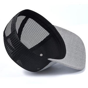Casquette Trucker Classique Unisexe en Mousse et Maille d'Été, Légère, Réglable par Corde, Unie Bicolore, Motif Léopard 2026 - Product Image 2