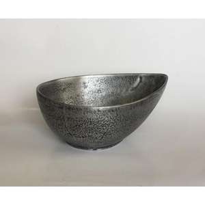 Bol à fruits en aluminium poli brillant de belle qualité vaisselle en métal pour collations affichage de biscuits bols à vaisselle américains - Product Image 4