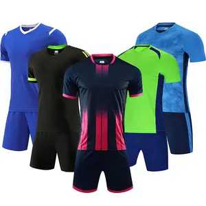 Custom logo sublimation Soccer jersey set maillot de foot Quick Dry Uniforms t shirt football jersey 2024