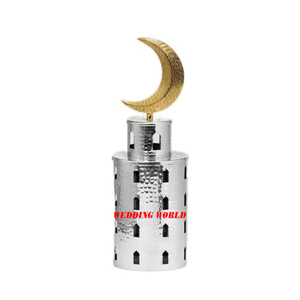 Différentes tailles de minarets en métal plaqués or, décoratifs, faits à la main, design classique et élégant, vente en gros de minarets en métal - Product Image 6