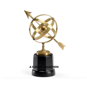 Escultura chapada en oro con forma de mano humana de metal de aluminio fundido exclusivo, textura impresa, diseño único de alta calidad - Product Image 2