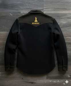 Chaqueta Acolchada de Lona Negra Unisex para Invierno, con Capucha, Resistente al Viento, Personalizable, Proveedor Mayorista Informal - Product Image 6