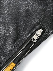 Pantalons cargo vêtements pour hommes Pantalons de survêtement évasés lavés avec fermeture à glissière et cordon de serrage Pantalons de jogging empilés avec poches - Product Image 4