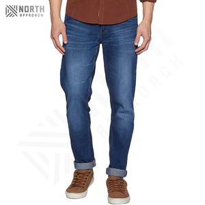 Jeans décontractés pour hommes de qualité supérieure 2025, personnalisables, OEM, toutes saisons, prix raisonnable, haute qualité - Product Image 1