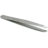 Pince à épiler sourcils pointue et inclinée SWISHER INTERNATIONAL, fabriquée au Pakistan, en acier inoxydable de haute qualité, double face, écologique