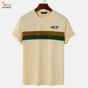 T-shirts légers pour hommes à porter confortablement pour la nouvelle conception en ligne de t-shirts 100% coton de meilleure qualité - Product Image 1