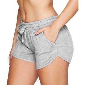 Short en coton d'été taille haute pour femme teint sur mesure pour la salle de sport et la course à pied Caractéristique respirante - Product Image 5