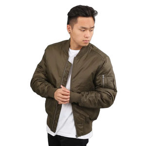 Chaqueta de bombardero para hombre, cortavientos ligero y elegante a la moda, chaquetas informales de primavera y otoño para hombre, chaqueta de vuelo - Product Image 1