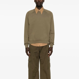 Sweat-shirt à col montant réversible en molleton lourd personnalisé, surdimensionné, uni, 100% coton, sweat-shirt pour homme, logo personnalisé - Product Image 5