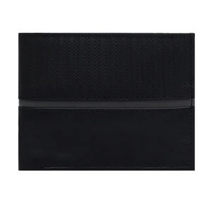 Cartera RFID de cuero genuino de diseñador ligero de alta calidad para hombre, tarjetero Premium directo de fábrica con logotipo personalizado de pliegue corto - Product Image 2