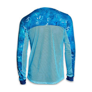 Crea tu idea La demanda del cliente Mejor precio Sublimación Jerseys de pesca Logotipo profesional Sublimación personalizada Jerseys de pesca - Product Image 4