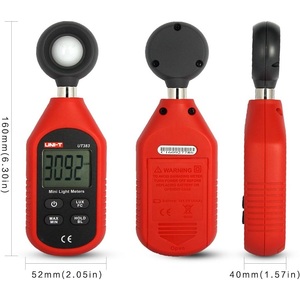 ยูนิ-ที มินิไลท์มิเตอร์ UT383 0-199900Lux เซ็นเซอร์วัดความสว่างแบบดิจิตอล - Product Image 4