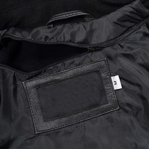 Veste de sport d'équipe personnalisée blanc noir Baseball vestes en satin universitaire pour hommes personnalisé CollegeBaseballjacket pour hommes livraison DDP - Product Image 3