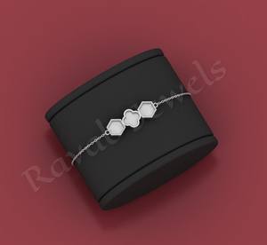 Haute qualité 925 argent Sterling Semi montage charme Simple bijoux commémoratifs à la mode avec 14K plaqué or qualité exportation cadeau - Product Image 2