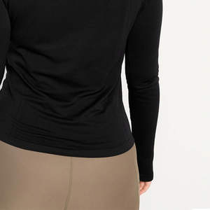 Wholesale High Quality Eco-Friendly Breathable Quick Dry <b>Long</b> Sleeve Slim <b>Fit</b> Women's Workout Sports <b>Long</b> Sleeves <b>T</b>-<b>shirts</b> - Product Image 5