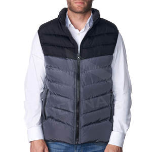 แจ็กเก็ตแขนกุดน้ำหนักเบาปกตั้งสไตล์สตรีทสำหรับฤดูหนาวผ้าแคนวาสแฟชั่นขนาดพิเศษ - Product Image 1