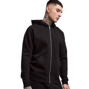 Sweat-shirt à capuche unisexe en coton pour homme, coupe ample - Product Image 5