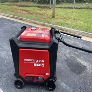 OFFRES SPÉCIALES Générateur d'énergie à essence refroidi par air Predator 9500 Watt SUPER SILENCIEUX Technologie CO SECURE 220V Prêt à être expédié - Product Image 4