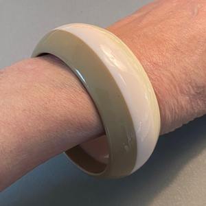 HL recién llegados pulsera de resina de tinte de dos tonos de moda para mujer brazaletes de moda accesorios de joyería - Product Image 6