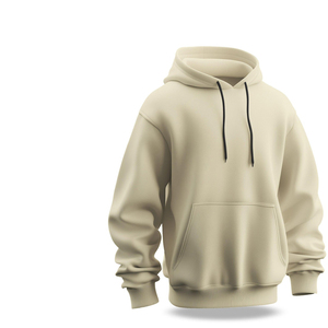Sudaderas con capucha holgadas de alta calidad mezcladas con algodón 100% personalizadas para hombre, ropa de calle esencial, sudaderas con capucha lisas para hombre de la mejor calidad - Product Image 5
