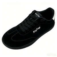 Chaussures GAT pour Hommes, Marque Privée, Style Rétro, en Daim et Cuir PU, pour Usage Quotidien, Semelle Plate Confortable, Embout Large