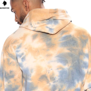 เสื้อฮู้ดแบบสวมหัวของผู้ชายเสื้อฮู้ดดี้ผ้าฝ้าย100% คอตตอนสีพื้นขนาดพิเศษลำลองกำหนดเองสำหรับฤดูหนาว - Product Image 4