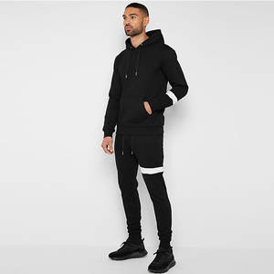 ชุดวอร์มผ้าฝ้าย100% ระบายอากาศได้ดีระดับพรีเมี่ยมสำหรับผู้ชาย-ชุดใส่ฝึกซ้อมใส่วิ่งและชุดลำลอง - Product Image 2