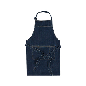 Tabliers de coiffeur, tabliers de travail pour femmes avec poche, tablier en denim bleu pour adultes, fabriqué au Pakistan - Product Image 3