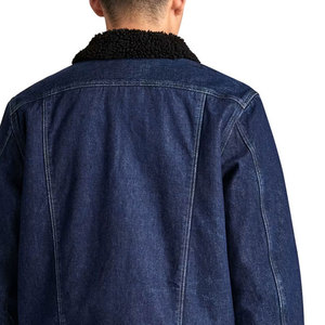 Professionally Manufactured Winter Wear <b>Men</b> <b>Denim</b> <b>Jackets</b> / Custom Embroidery Logo <b>Men</b> <b>Denim</b> <b>Jackets</b> - Product Image 4