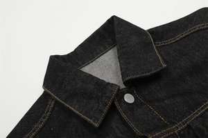 Vintage Men's Motorbike Denim Jacket Retro Biker Motorcycle Denim Outerwear Windproof Casual Slim Fit Cowboy Cotton <b>Coat</b> Men - Product Image 4