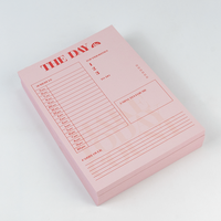 Nouveau design détachez facilement les blocs-notes papeterie cahier imprimé hôtel d'affaires bloc-notes Journal cahier impression