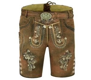 Nouvelle vente entière différents modèles pour Oktoberfest Lederhosen cuir short bavarois traditionnel allemand - Product Image 4