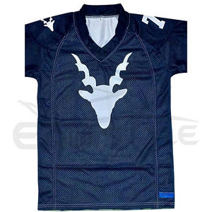 Maillot de football américain camouflage en maille respirante, uniforme d'équipe par sublimation pour hommes, design personnalisé, maillot de football performant - Product Image 1