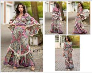 Venta caliente Mujeres Casual Verano Maxi Corto Largo Midi Multi Color Moda Tamaño libre Mujeres Niñas Vestido Ropa - Product Image 3