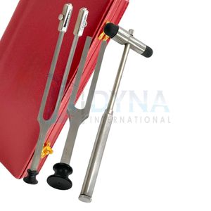 Nuevo alemán Rydel Seiffer Tuning Fork Set Manual Neurología ENT Instrumentos quirúrgicos Acero inoxidable Metal Manual Fuente de alimentación - Product Image 6