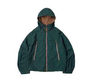 Veste coupe-vent en nylon de qualité supérieure, à blocs de couleur, grande taille, vente en gros, respirante, fermeture éclair, contraste de couleurs, coupe-vent pour hommes - Product Image 4