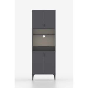 Armoire à café Sarmobi Harmony Mini, 4 portes, moderne, écologique, installation facile, armoire de cuisine, rangement, buffet - Product Image 2