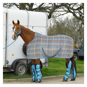 Smart Indian Fabricant Vente en gros de tapis en molleton de cheval gris pour l'hiver - Product Image 2