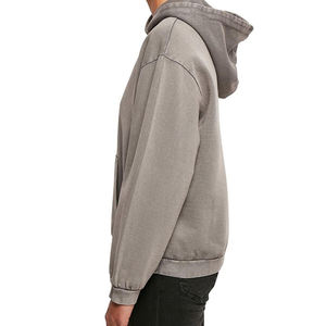 Sweat à capuche délavé à l'acide pour hommes, impression de logo personnalisé, séchage rapide et ajustement confortable pour l'hiver, sweat à capuche pour hommes - Product Image 3