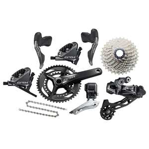 Grupo de Transmisión Shimano GRX Di2 RX815 de Alta Calidad, Nuevo en Stock, 2x12 Velocidades, Horquilla de Aluminio, Freno de Disco, Compra 2 y Lleva 1 Gratis - Product Image 3