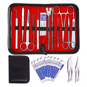 Juego de disección avanzada al por mayor, instrumentos médicos quirúrgicos de acero inoxidable de grado A +, estudiantes, profesionales de laboratorio - Product Image 2