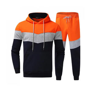 Chándal Deportivo para Hombre, Talla Grande, con Capucha, Transpirable, Anti-UV, 100% Algodón Ecológico, Ropa Deportiva para Gimnasio - Product Image 1